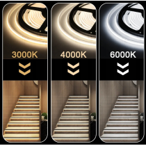 BERGE Sada LED neonové COB pásky 12V 5m 4000K 60W - zdroj + ovladač