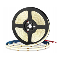 BERGE Sada LED neonové COB pásky 12V 5m 4000K 60W - zdroj + ovladač