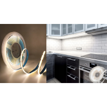 BERGE Sada LED neonových COB pásků 12V 10m 120W - zdroj + ovladač