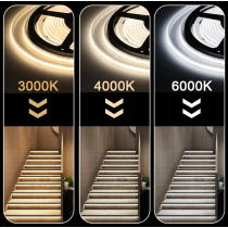 BERGE Sada LED neonových COB pásků 12V 10m 120W - zdroj + ovladač