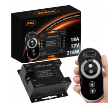 BERGE Sada LED neonových COB pásků 12V 10m 120W - zdroj + ovladač