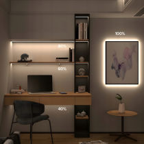 BERGE Sada LED neonových COB pásků 12V 10m 120W - zdroj + ovladač