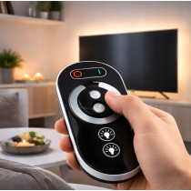 BERGE Sada LED pásků 12V 5m 24W - zdroj + ovladač