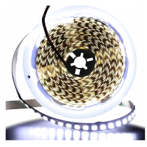 BERGE Sada LED pásků SMD 24W 5m 1500lm - zdroj + ovladač + stmívač