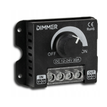 BERGE Sada neonové COB LED pásky 12V 5m 4000K 60W - zdroj + ovladač