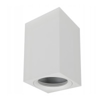 ECOLIGHT Stropní svítidlo GU10 LED, pohyblivé, 60x100 mm, vysoké bodové světlo, bílé