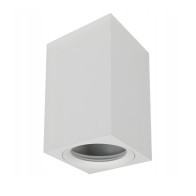ECOLIGHT Stropní svítidlo GU10 LED, pohyblivé, 60x100 mm, vysoké bodové světlo, bílé