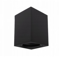 BERGE Stropní svítidlo GU10 LED, pohyblivé, výška 60x100 mm, černé