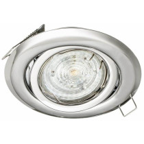 PREMIUM LUX - Podhľadové bodové svietidlo BETA - GU10 - okrúhle / výklopné - Lesklý chróm