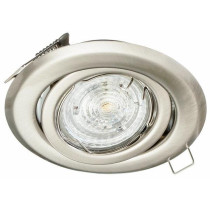 PREMIUM LUX - Podhľadové bodové svietidlo BETA - GU10 - okrúhle / výklopné - Matný chróm