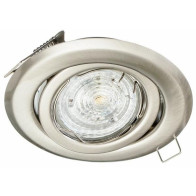 PREMIUM LUX - Podhľadové bodové svietidlo BETA - GU10 - okrúhle / výklopné - Matný chróm