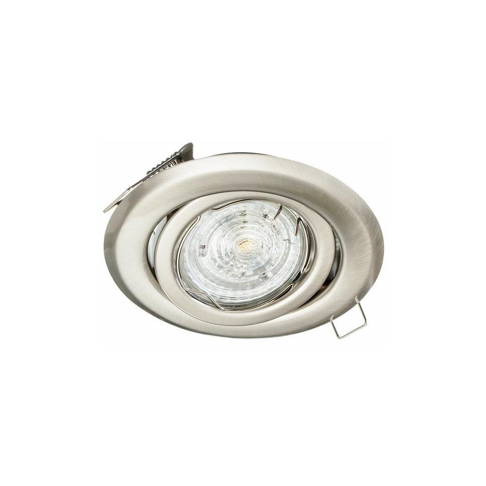 PREMIUM LUX - Podhľadové bodové svietidlo BETA - GU10 - okrúhle / výklopné - Matný chróm