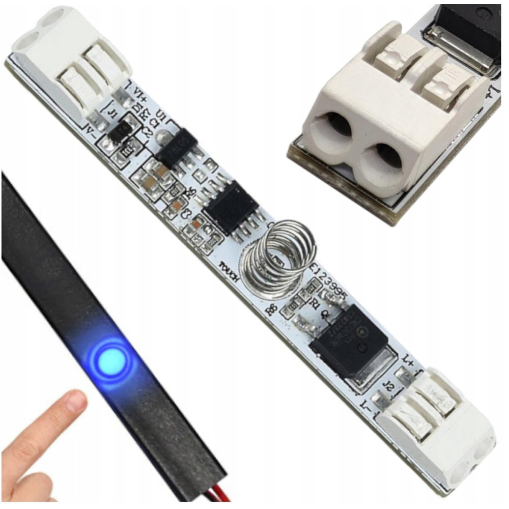 BERGE Dotykový stmievač pre LED pásy pre LED profily BEZ Spájkovania 72W