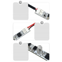 BERGE Dotykový stmievač pre LED pásy pre LED profily BEZ Spájkovania 72W