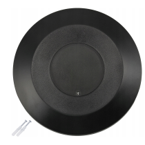 ECOLIGHT PIR pohybový senzor nastaviteľný IP20 - 110-240V - 360 ° - čierny