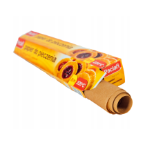 BERGE Hnedý papier na pečenie PACLAN 8m x 38cm silikónový, ľahko použiteľný