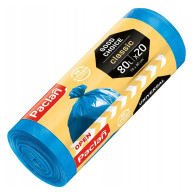 BERGE Vrecia na odpad CLASSIC 80L 20 ks Paclan Blue Waste 70 x 90cm