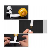 BERGE 10x teflónová tesniaca páska na závity 12 mm x 0,75 mm x 10 m, silný teflón