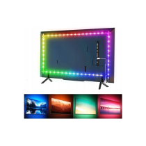BERGE Digitálny pásik LED - RGB - IP20 - 5m - dúhový efekt