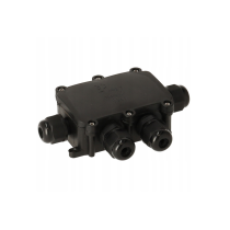 BERGE Hermetická krabica so 4x priechodkami IP68