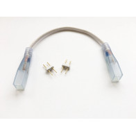 BERGE Spojka z káblom pre LED pásky 230V 120LED 14mm