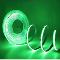 BERGE LED pásik NEON COB homogénny - 12V - 5 m - zelený