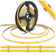 ECOLIGHT LED pásik COB - 24V - 9W/m - studená biela - 5m