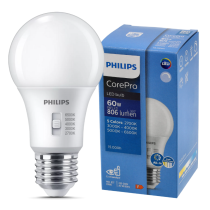 PHILIPS 3x stmievateľná LED žiarovka E27 8W 806lm 5CCT CorePro 2700K - 6500K