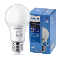 LED žiarovka E27 stmievateľná 8W 806lm A60 5CCT Philips 2700K - 6500K