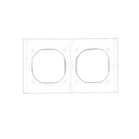 Kontakt Simon - Tesniaca manžeta IP44 do 2-násobného rámčeka