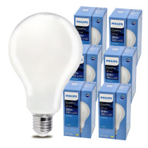 BERGE 6x LED žiarovka E27 PHILIPS 23W 3452lm Farba 6500k Premium Set A95
