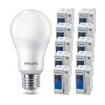 BERGE SADA 10 KS LED žiaroviek PHILIPS E27 4,9W 470 lm Neutrálna farba 4000K