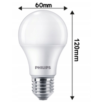 BERGE SADA 10 LED žiaroviek E27 13W PHILIPS 1521lm teplá biela 2700k A60