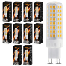 BERGE 10x žiarovka G9 7W 950lm - neutrálná biela