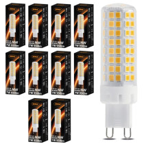 BERGE 10x žiarovka G9 7W 950lm - neutrálná biela