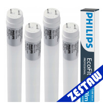 BERGE SADA 4x Philips LED trubica 60cm 9W 900lm 4000K 20 000h T8 EcoFit