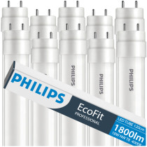 BERGE SADA 10x LED trubicové svetlo 120cm 18W 4000K 1800lm G13 Philips Neutral