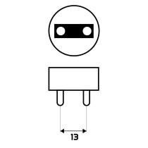 BERGE SADA 10x LED trubicové svetlo 120cm 18W 4000K 1800lm G13 Philips Neutral