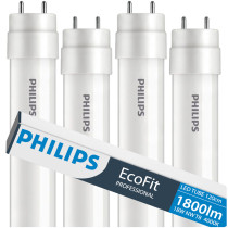 BERGE SADA 4x LED trubicové svetlo 120cm 18W 4000K 1800lm G13 Philips Neutral