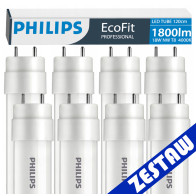 SADA 8 ks LED trubíc Philips 120 cm 17,5W 1800 lm 4000 K 30 000 h EcoFit