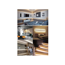 BERGE LED pásik 12V vodeodolný 50m NEON 8W/m neutrálna farba - estetický flexibilný tesný