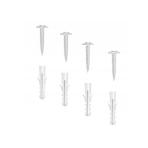 BERGE LED stropné svietidlo 2xE27 štvorcové čierne s LED žiarovkami - Sada