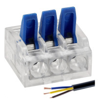 BERGE Rýchlokonektor 3-vodičový rýchlokonektor 32A 0,2-4 mm 4KV Inštalácia 250V