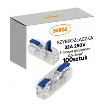 BERGE SADA 100 ks. Jednokoľajnicový elektrický rýchlospoj 4 mm