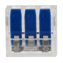 BERGE SADA 100 ks. Rýchlokonektor 3-vodičový rýchlokonektor 32A 0,2-4 mm 4KV Inštalácia 250V