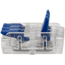 BERGE SADA 50 ks 3-kolíkových 4 mm elektrických rýchlospojok