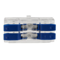 BERGE SADA 50 kusov. 2-kolíkový 4 mm elektrický rýchlospojka