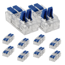 BERGE SADA 50 kusov. 2-kolíkový 4 mm elektrický rýchlospojka