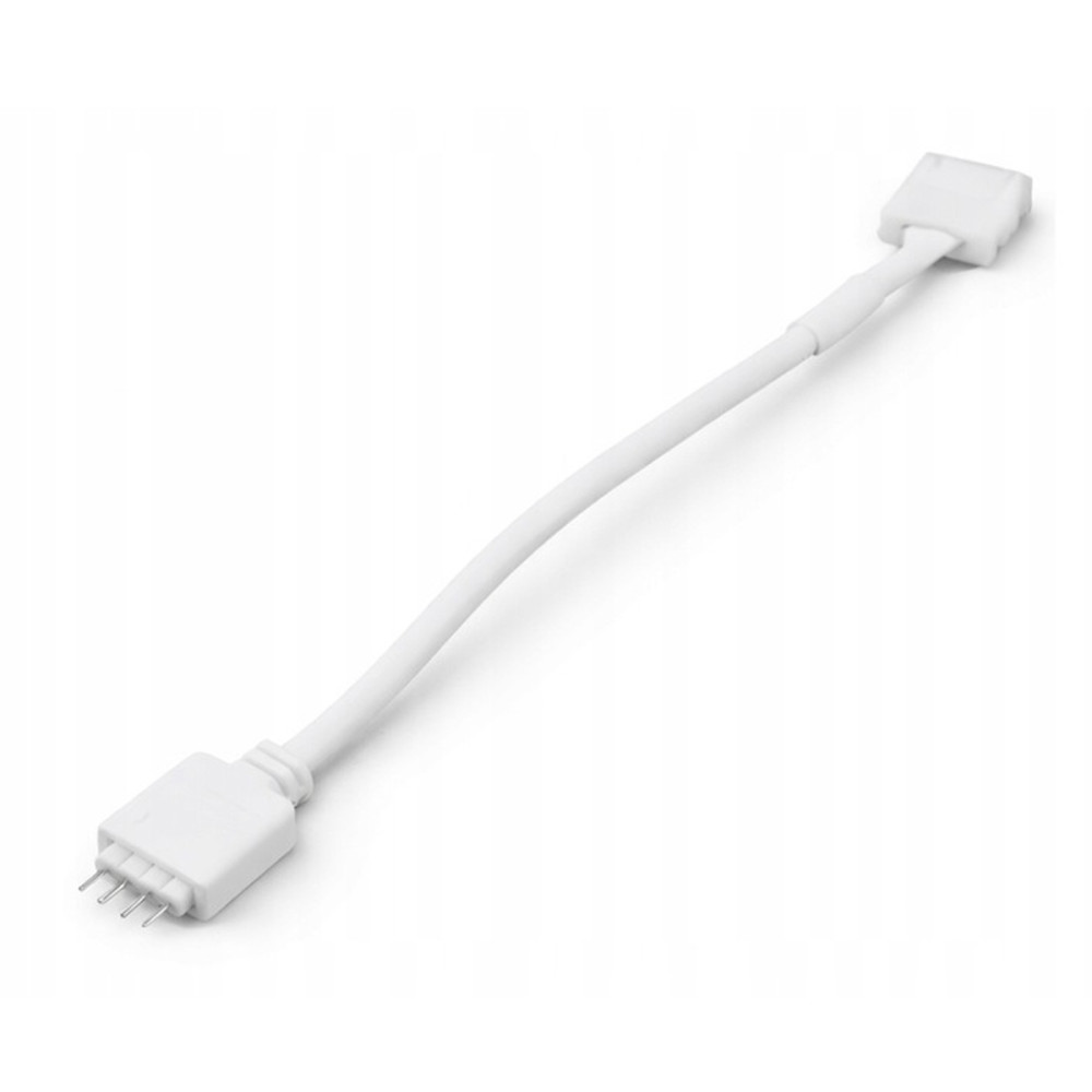 ECOLIGHT 10 mm RGB LED konektor na pripojenie pásika, 4 piny/západka bez spájkovania