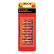 BERGE Batérie AAA Tenké batérie LR03 Kodak ZINC Super Heavy Duty 10 ks